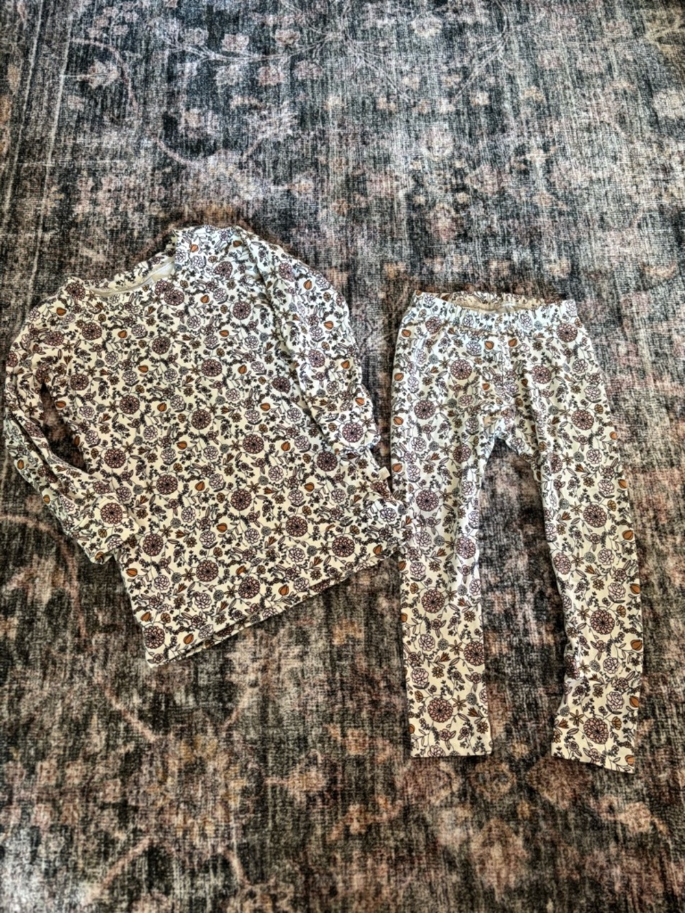 Jax & Lennon floral dress and leggings